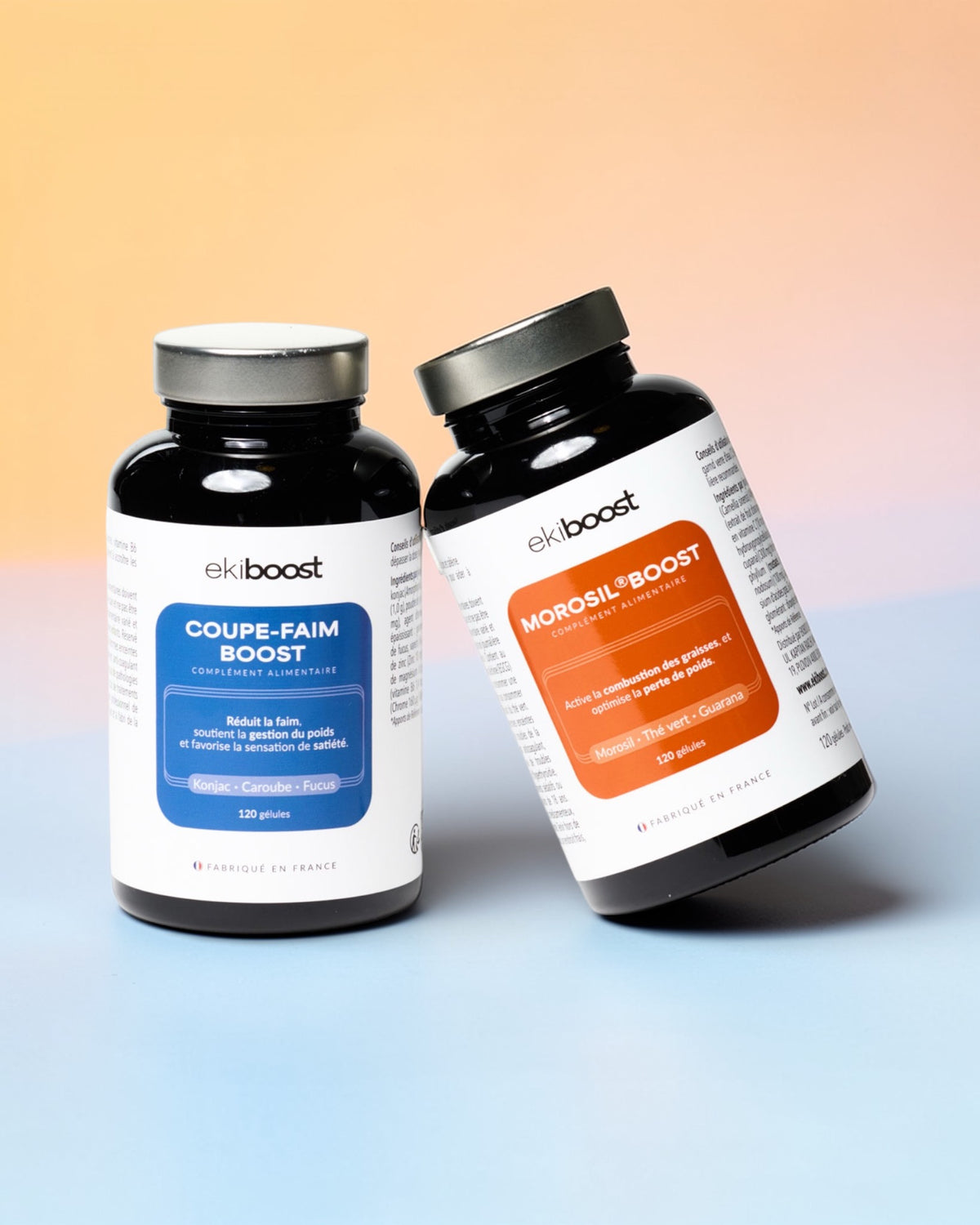 Pack Minceur Ekiboost - Morosil Boost et Coupe-Faim Boost programme minceur complet