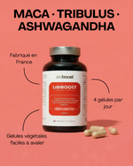 Libiboost Homme - Gelules vitalite masculine fabriquees en France