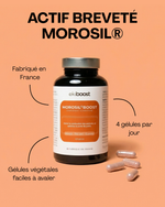 Morosil Boost - Gelules minceur naturelles fabriquees en France