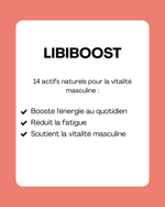 Libiboost Homme Ekiboost - Ingredients et composition du complement vitalite